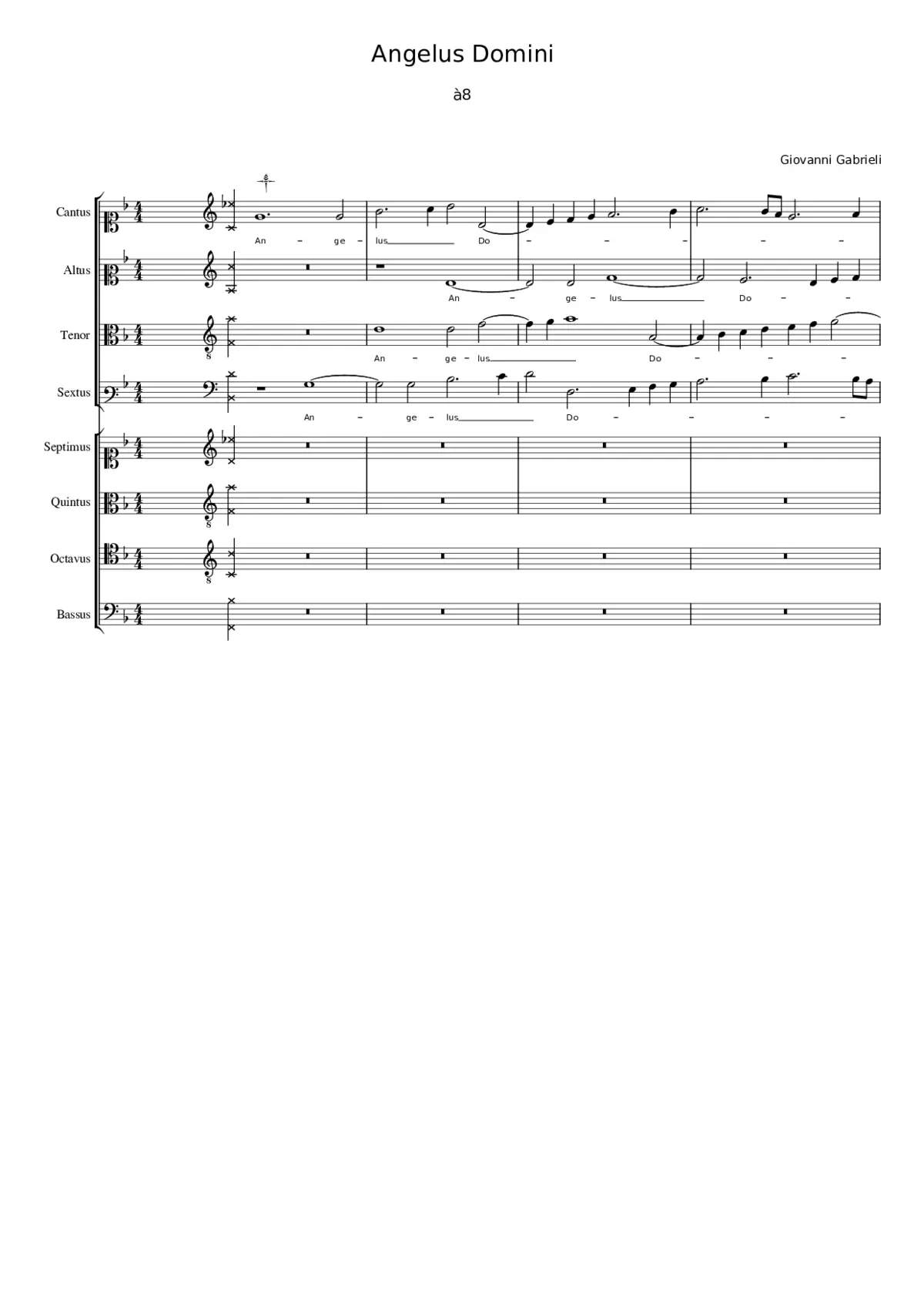 Angelus Domini descendit - Page 1