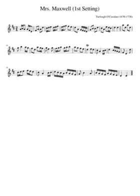 Mrs. Maxwell (1st Setting)