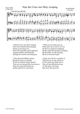 Near the Cross was Mary weeping