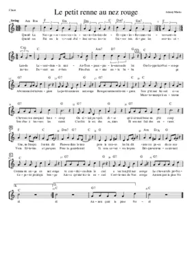 Le petit renne au nez rouge