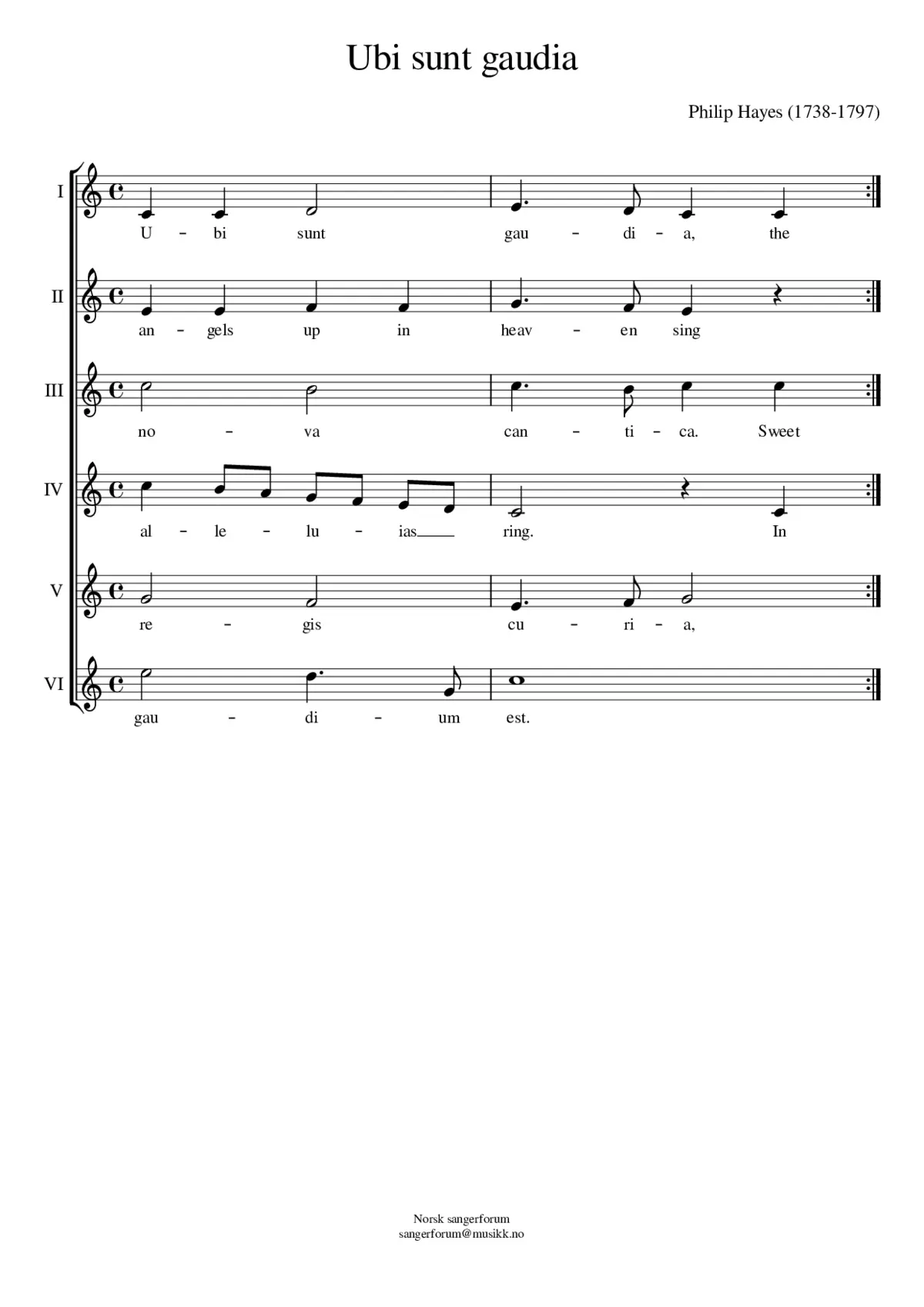 Ubi sunt gaudia - Page 1