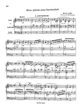 2 Pièces pour harmonium