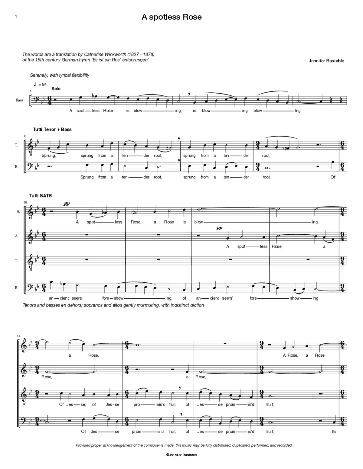 A spotless Rose - Page 1