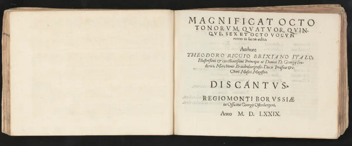 19 Magnificats for 4, 5, 6 and 8 voices - Page 1