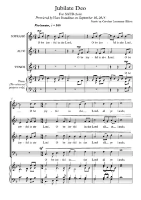 Jubilate Deo