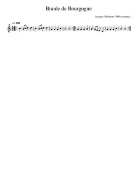 Branle de Bourgogne