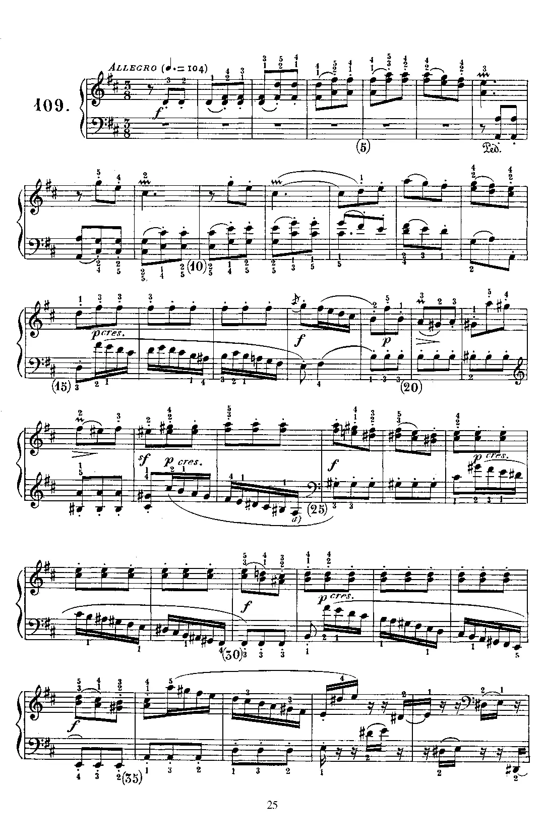 Keyboard Sonata in D major - Page 1