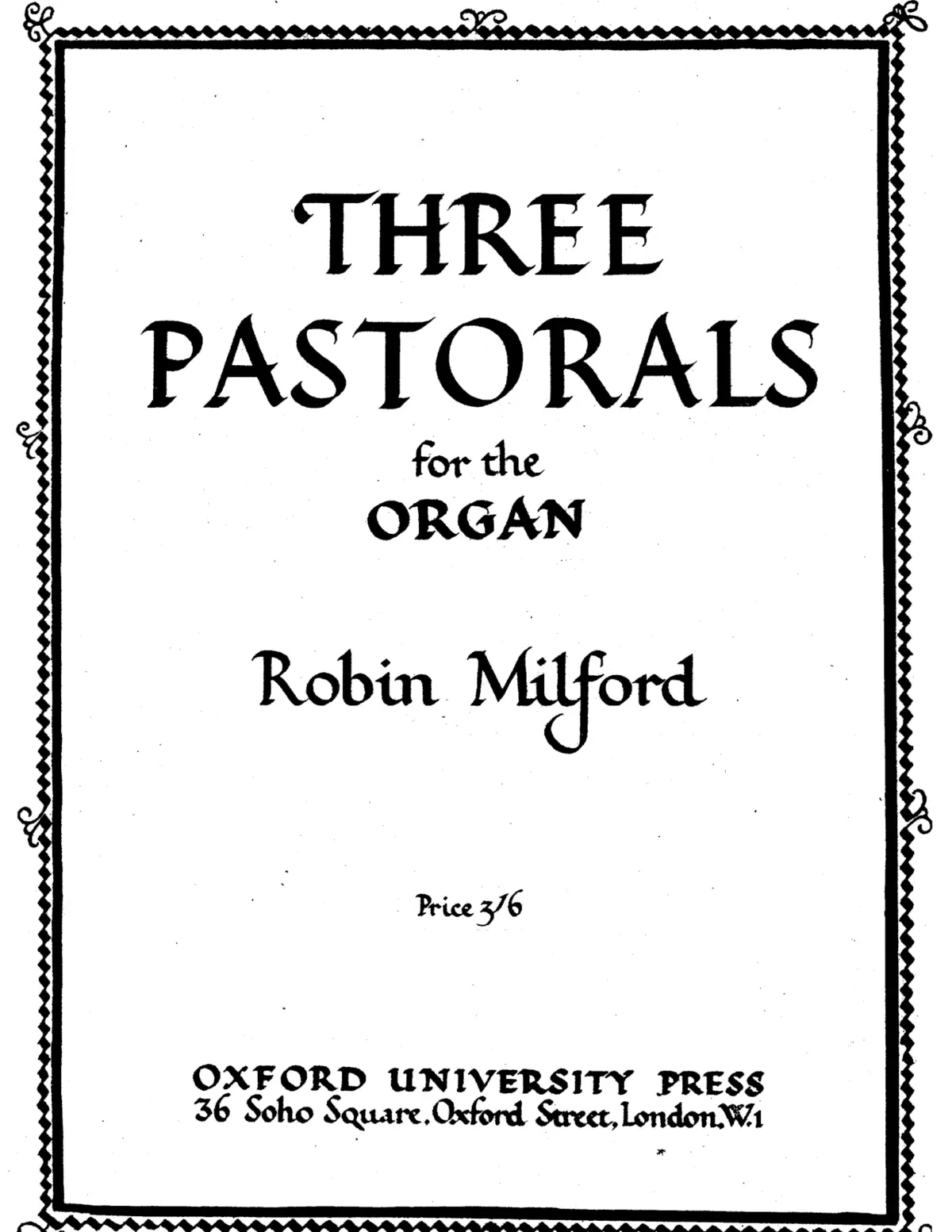 Three Pastorals - Page 1