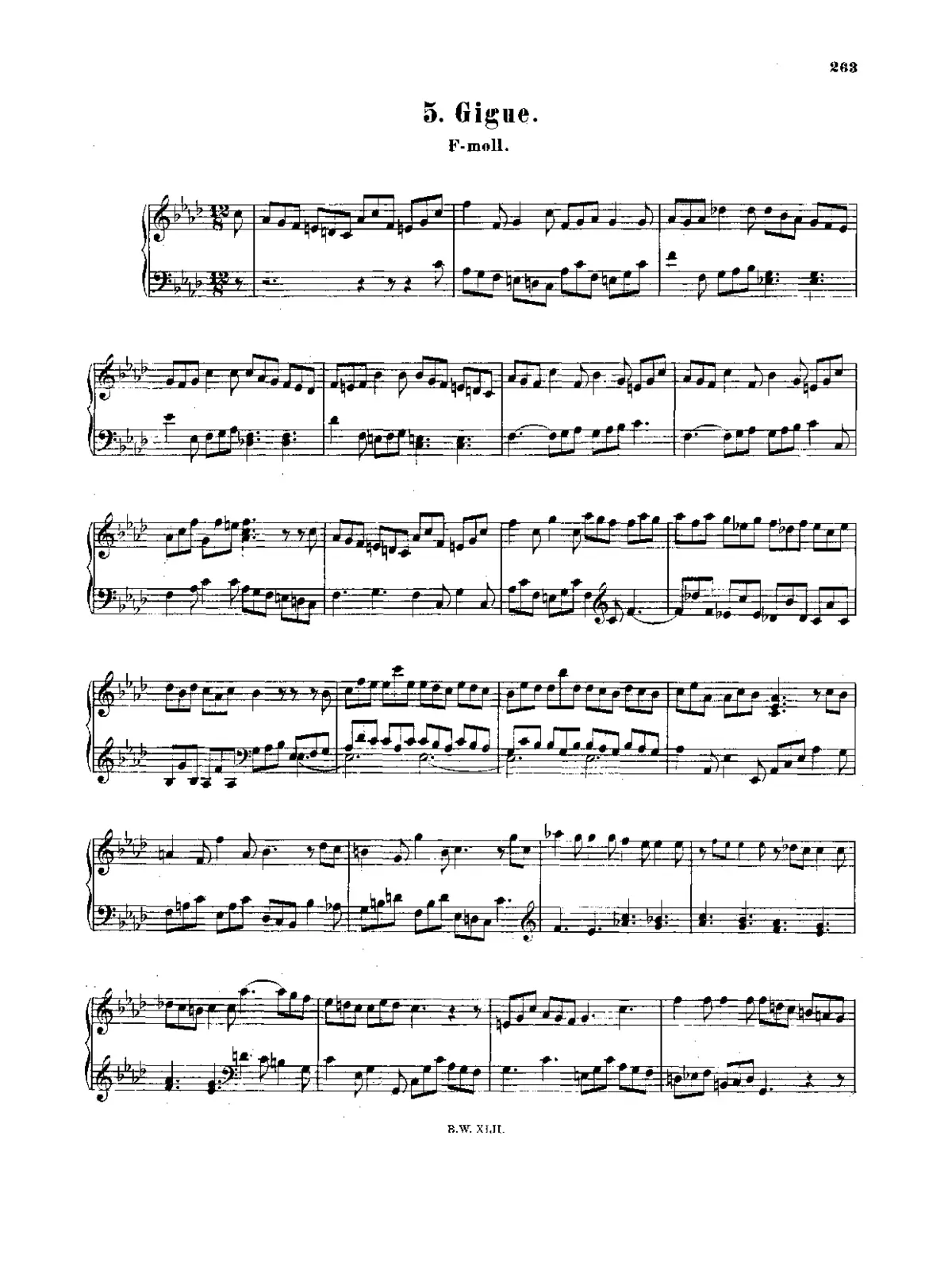 Gigue - Page 1