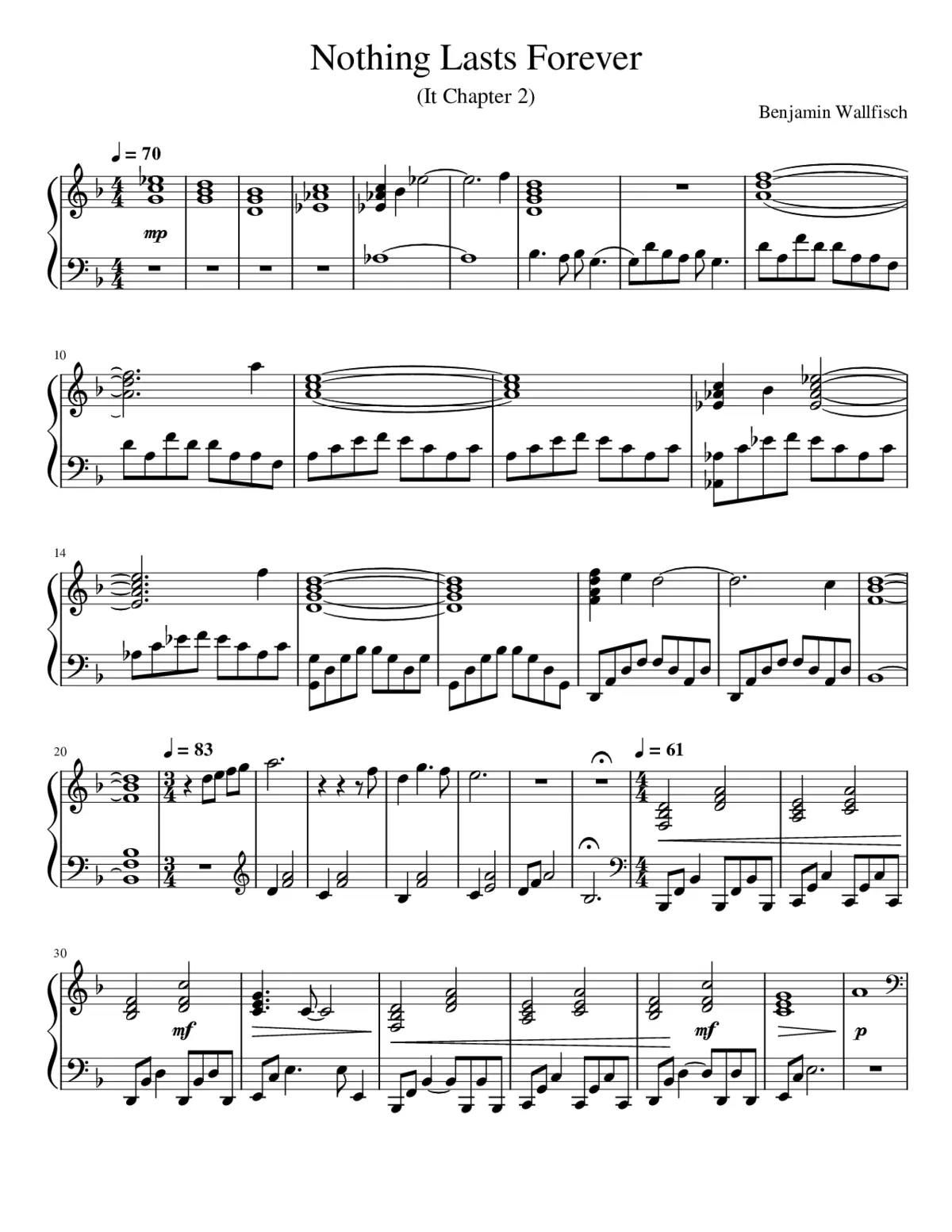 Nothing Lasts Forever - Page 1