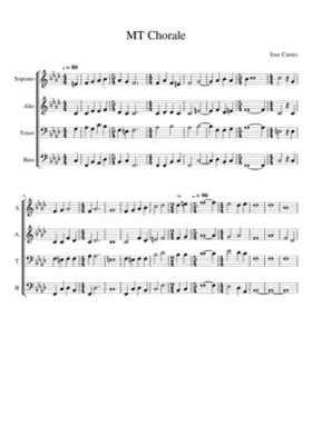 Music Theory Chorale.