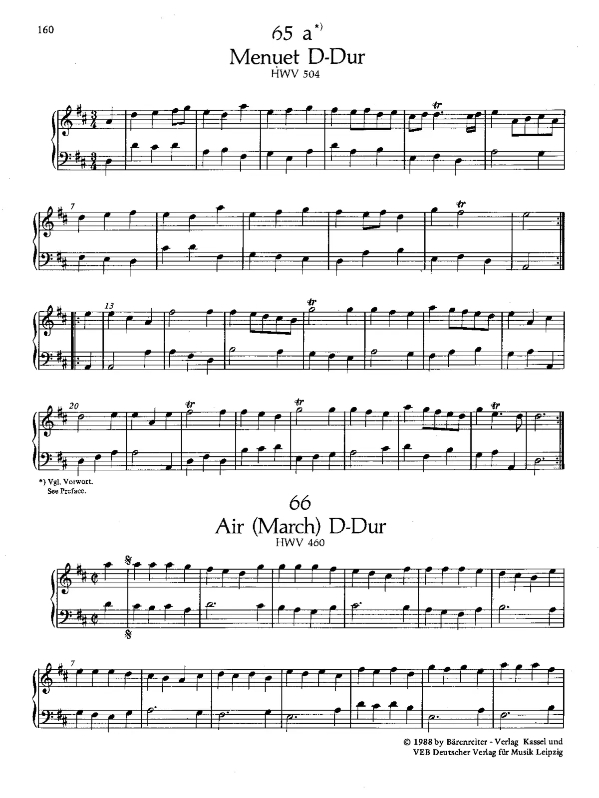 Minuet in D major - Page 1