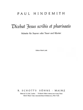 Dicebat Jesus scribis et pharisaeis