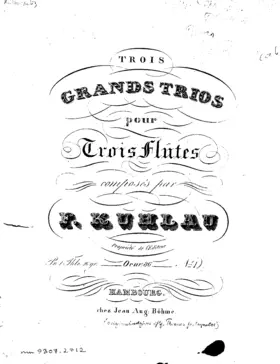 3 Grand Trios for 3 Flutes