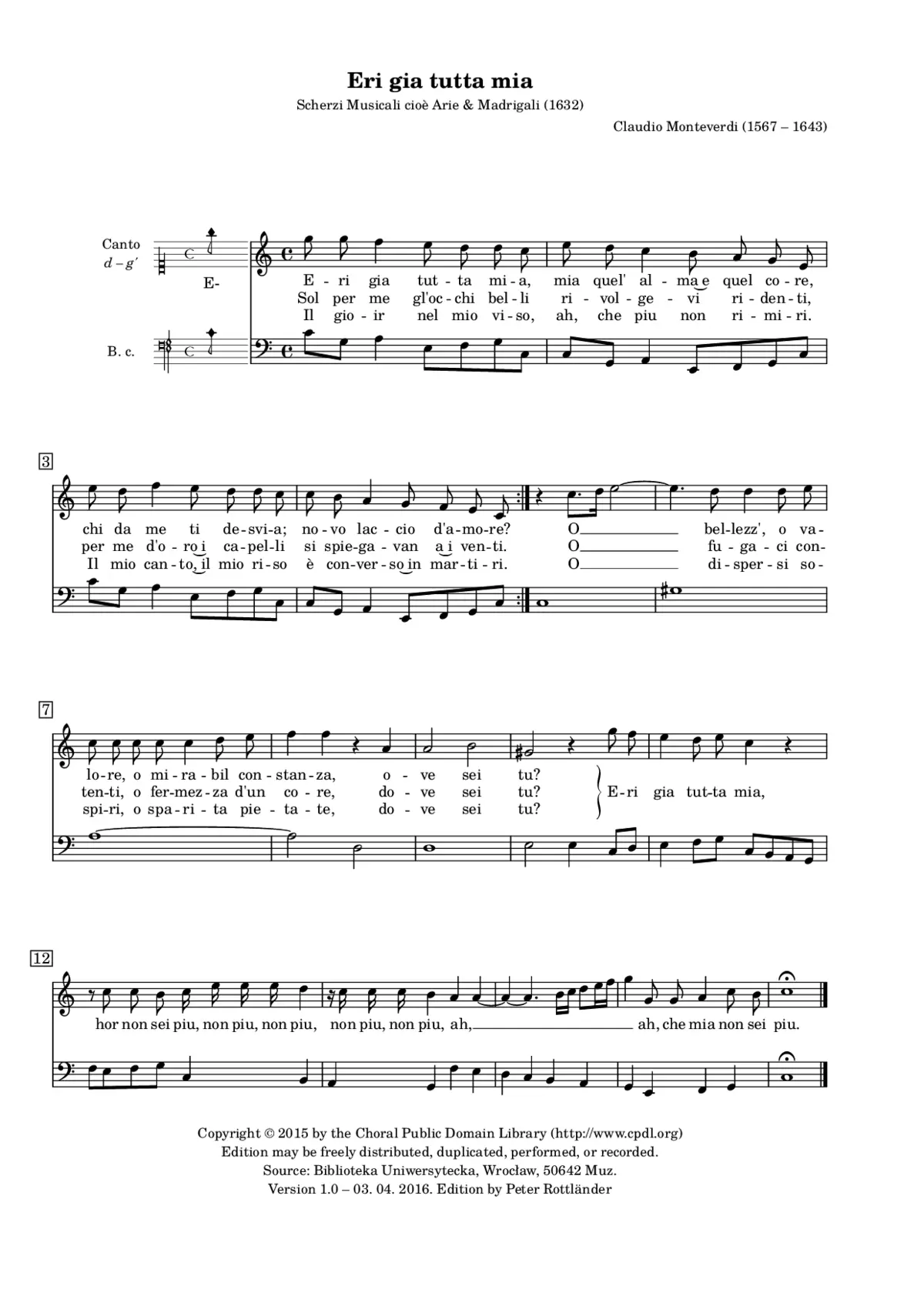 Eri già tutta mia - Page 1