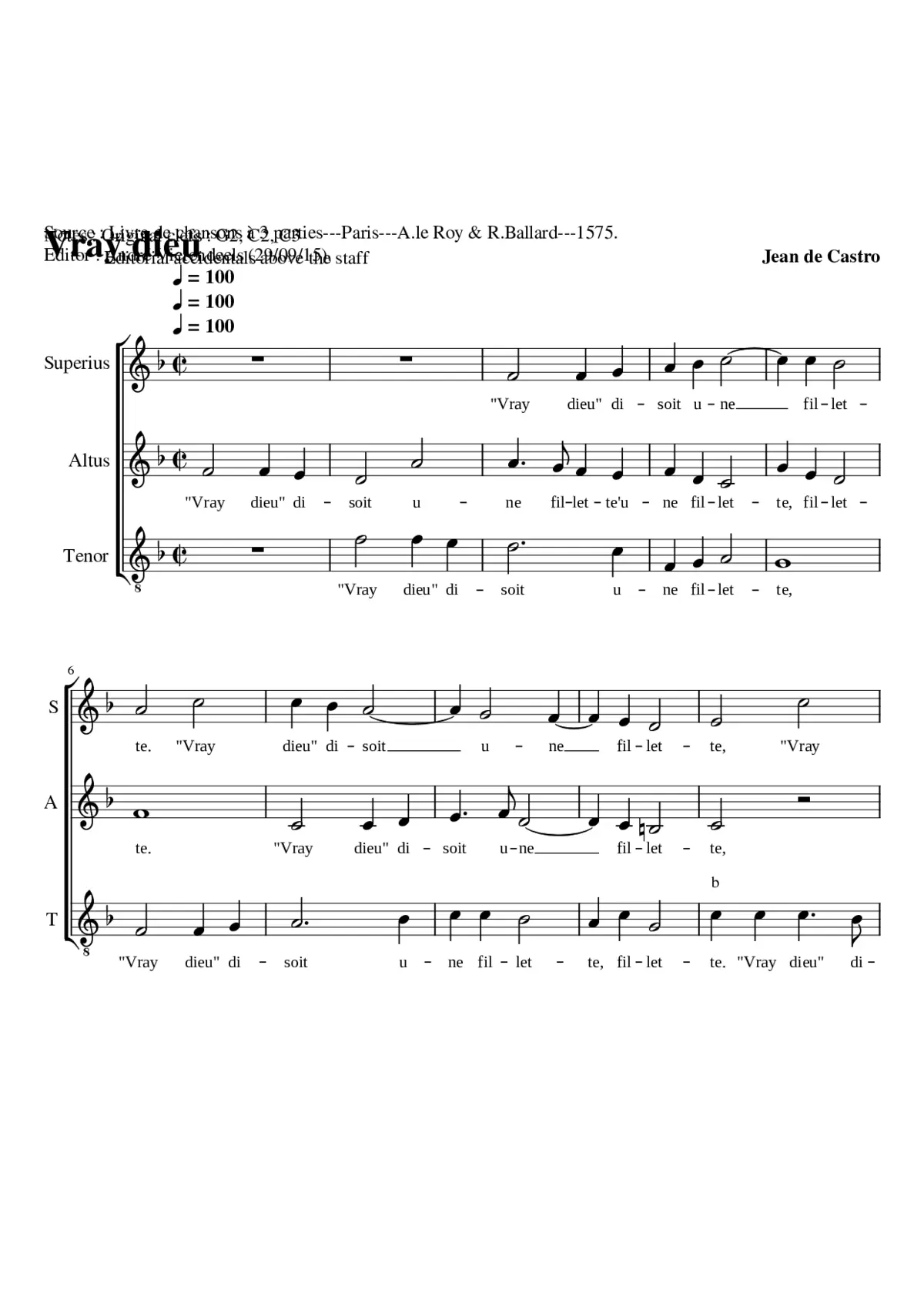 Vray dieu - Page 1