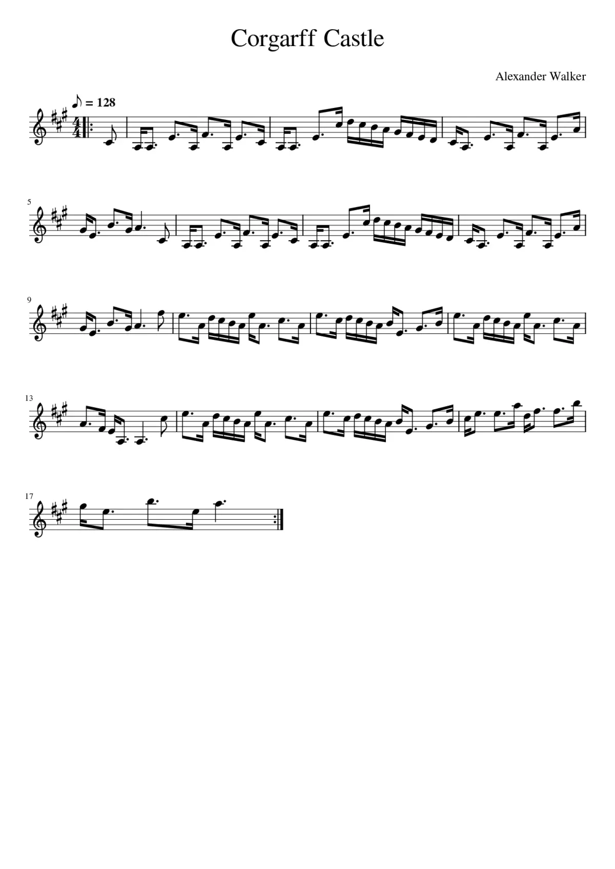 Corgarff Castle - Page 1