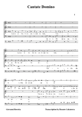 Cantate Domino