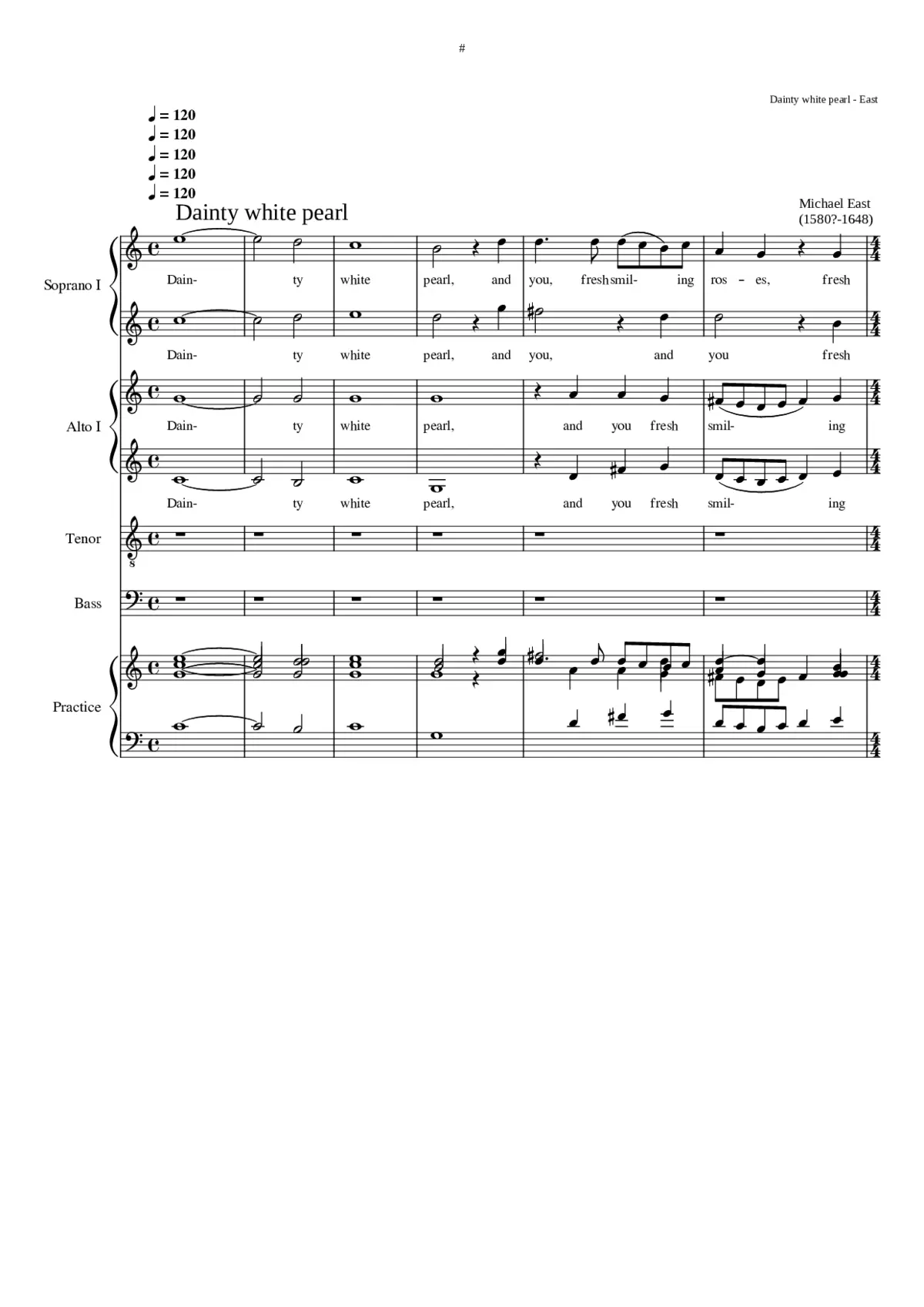 Dainty white pearl - Page 1