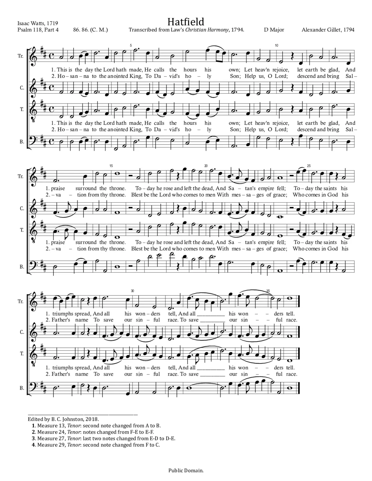 Hatfield - Page 1