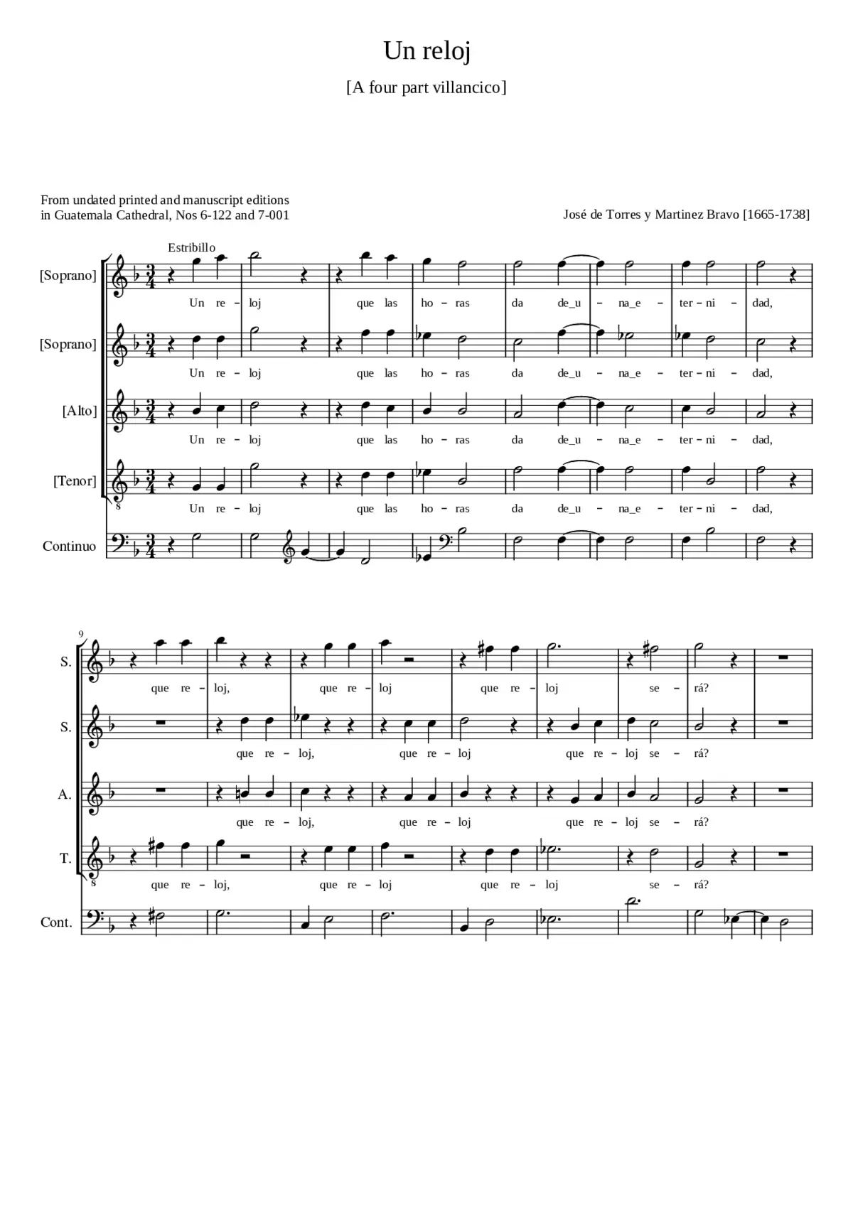 Un reloj - Page 1