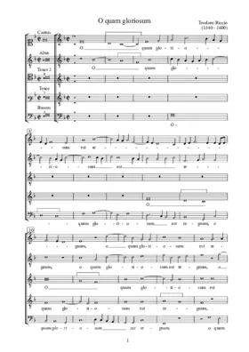 O quam gloriosum