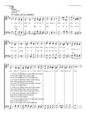 O come all ye faithful