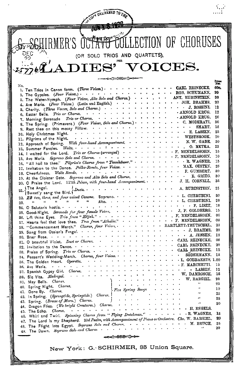 2 Cantatas - Page 1