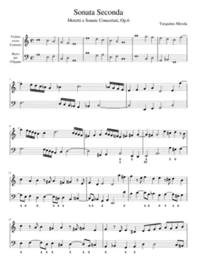 Motetti e sonate concertati Op.6