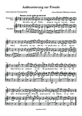 Aufmunterung zur Freude