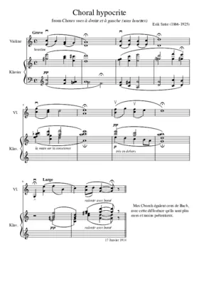 Choses vues à droite et à gauche