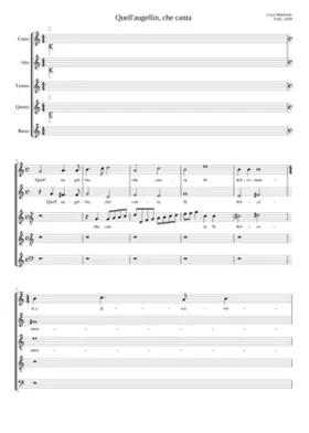 Quell'augellin che canta