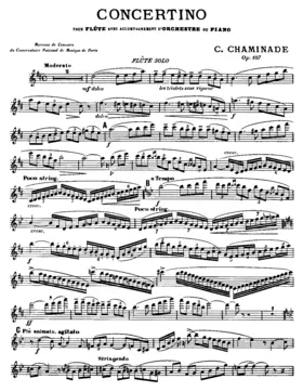 Concertino pour flûte