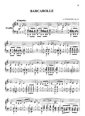 Barcarolle No.2
