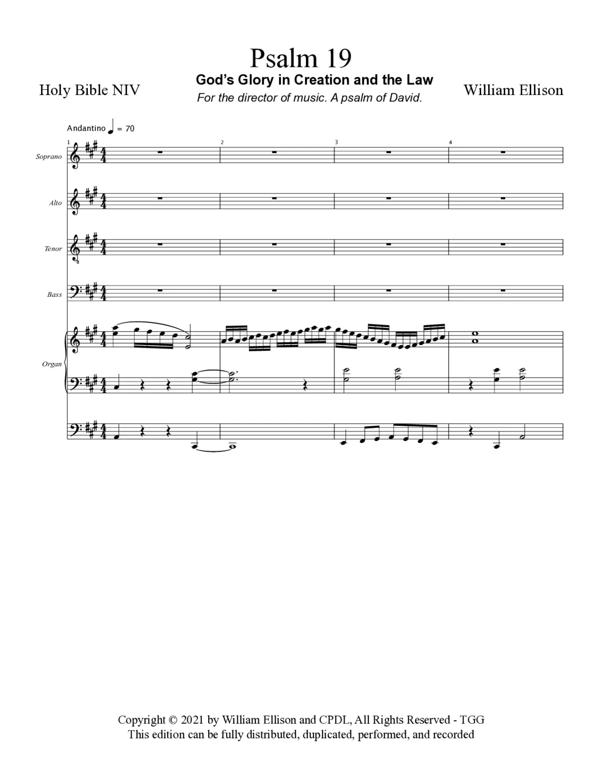 God’s Glory in Creation and the Law - Page 1