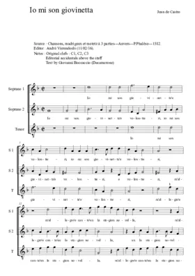 Io mi son giovinetta