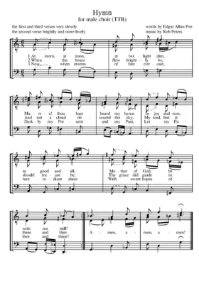 3 Choral Pieces, Op.112