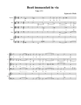 Beati immaculati in via
