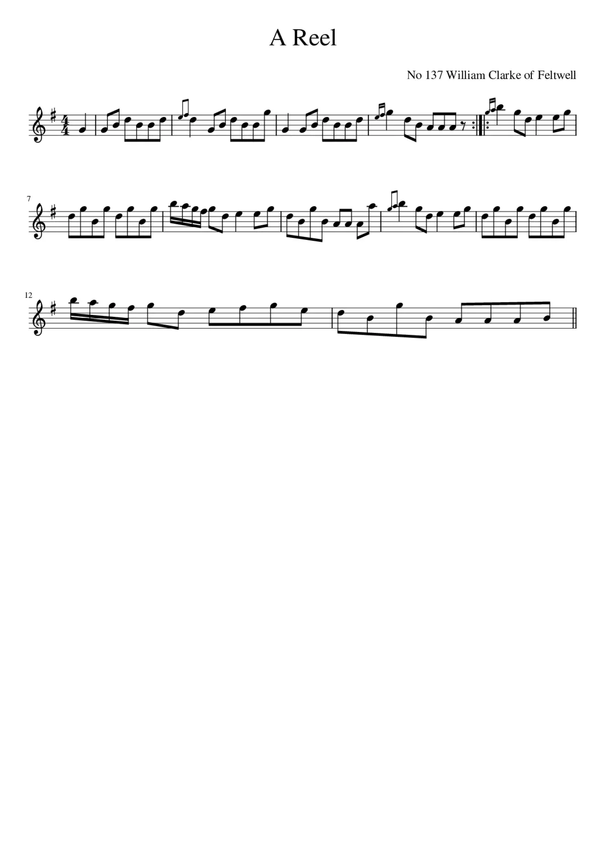Reel A - Page 1
