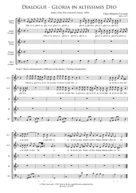 Dialogue - Gloria in altissimis