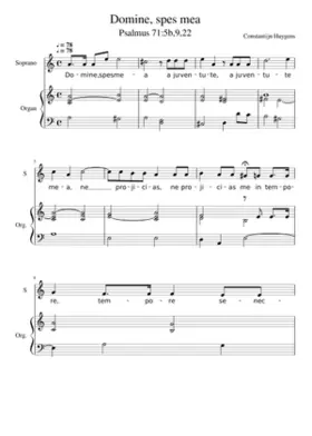 Domine spes mea
