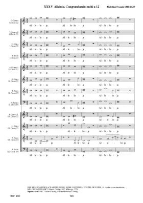 Alleluia. Congratulamini mihi a 12