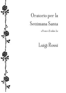 Oratorio per la Settimana Santa