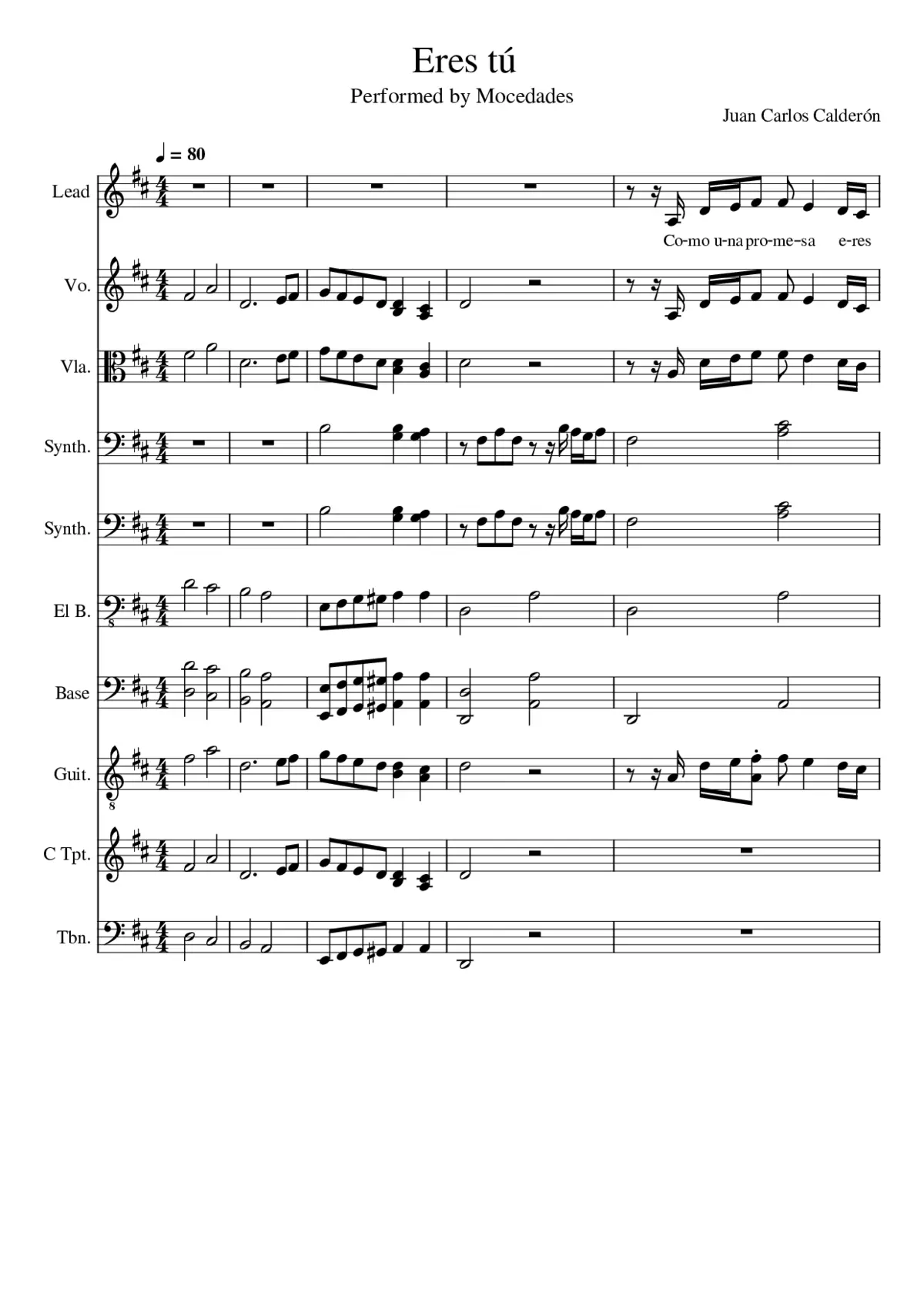 Eres Tu - Page 1