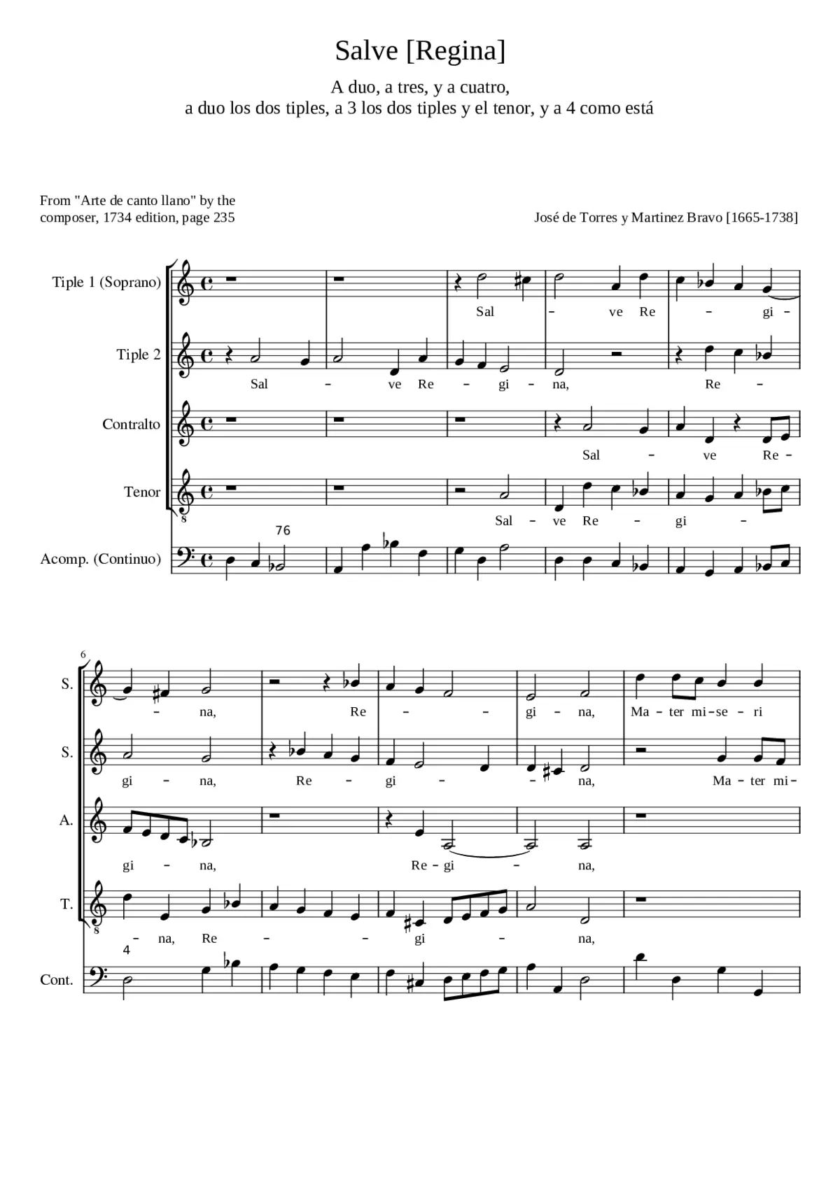 Salve Regina - Page 1