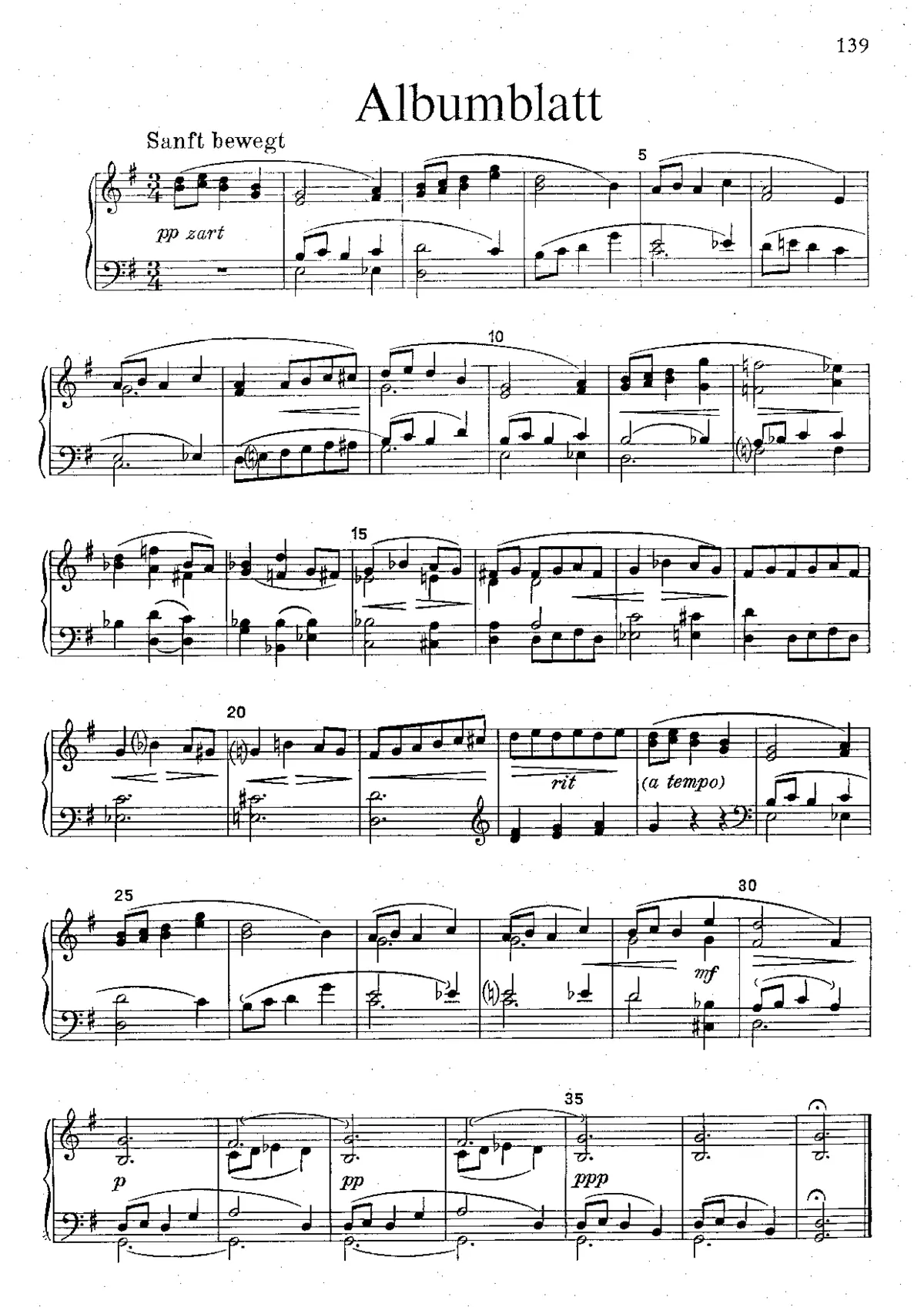 Albumblatt - Page 1