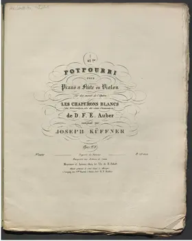 Potpourri for Flute or Violin and Piano No.41