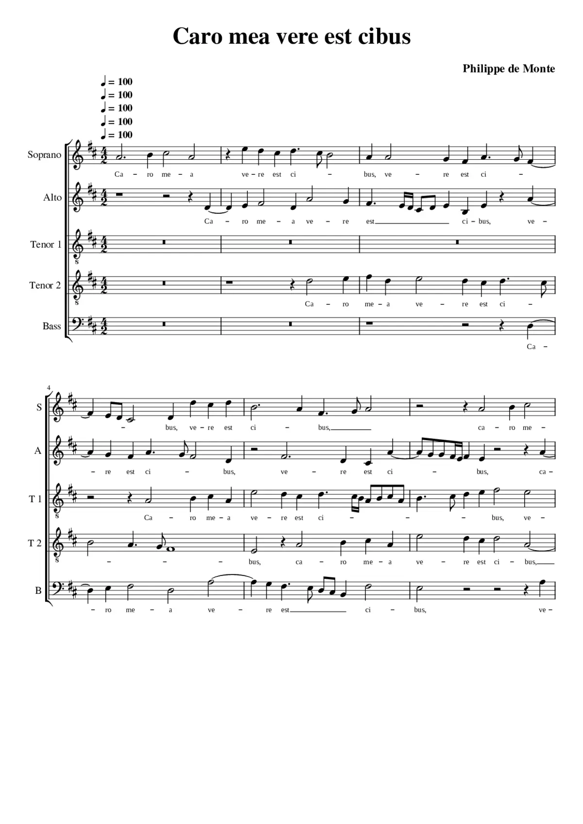 Caro mea vere est cibus - Page 1