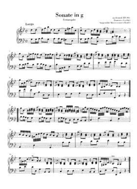 Keyboard Sonata in G minor