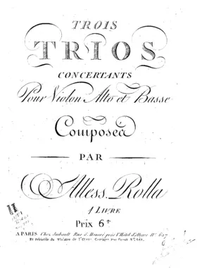 3 Concertant String Trios